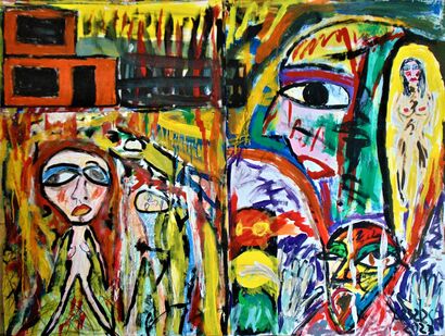desolacion - a Paint Artowrk by guillermo casalaga